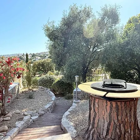 Vue Piscine Chauffee Les Issambres Villa